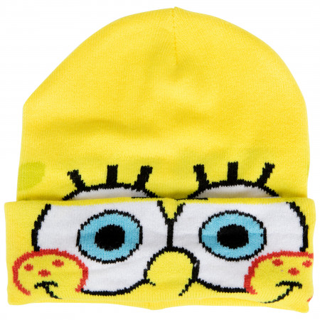 SpongeBob SquarePants Face Pull Down Mask Beanie